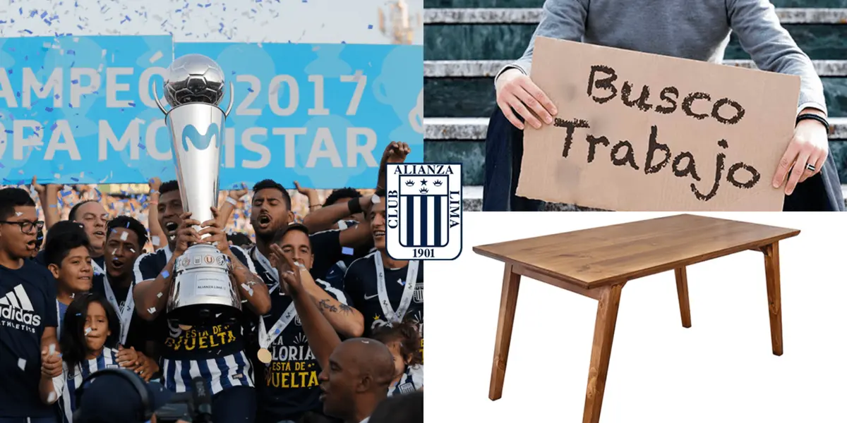 Tuvo un buen paso por Alianza Lima, pero ahora no tiene trabajo